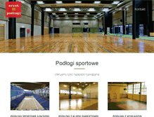 Tablet Screenshot of podlogisportowe.pl